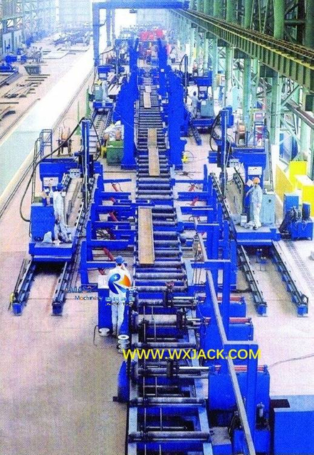 4 Automatic Welding H Beam Production Line 22
