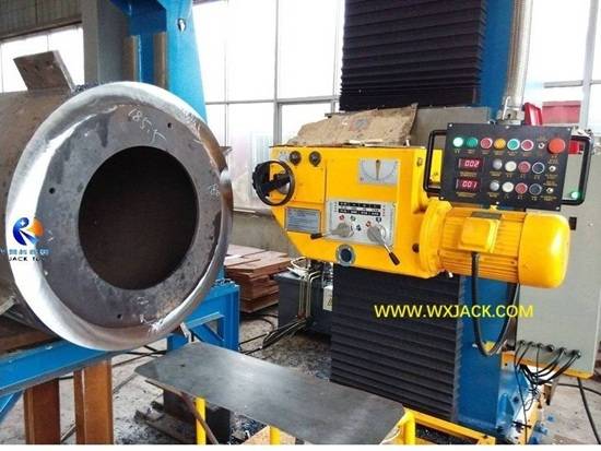 Fig2 Steel Structure BOX H Beam End Face Milling Machine 8
