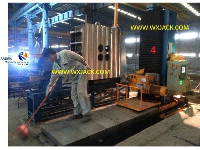 4 CNC Pipe I H Beam End Face Milling Machine 66