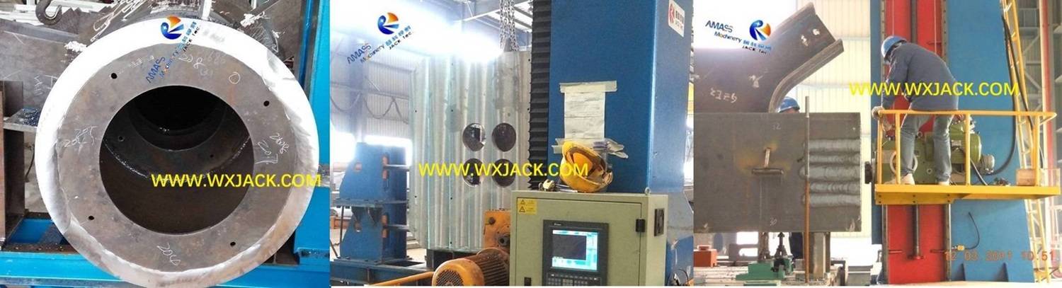1 CNC Pipe Beam End Face Milling Machine