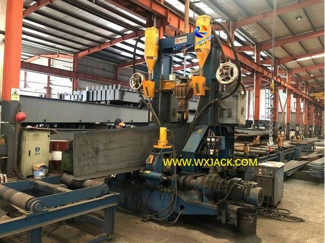 3 3 in 1 H Beam Assembly Welding Straightening Machine 1